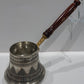 Briki : Authentic Nickel Copper Coffee Pot Wood Handle