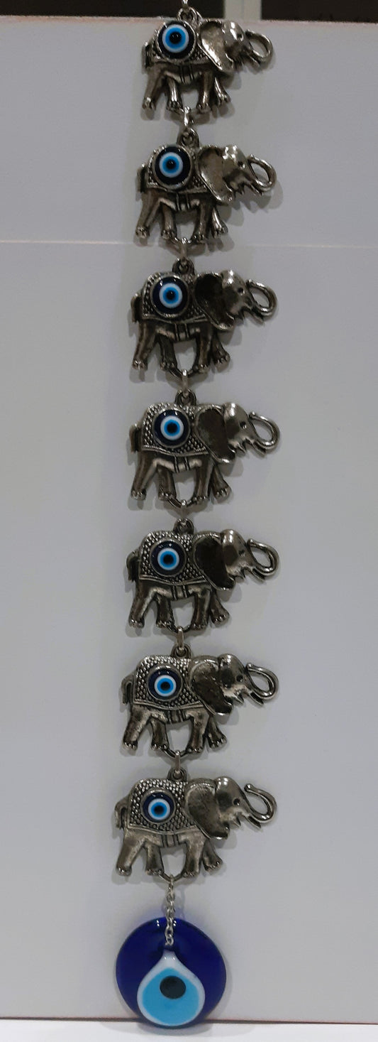 Evil Eye Wall Hanging - Seven Elephant