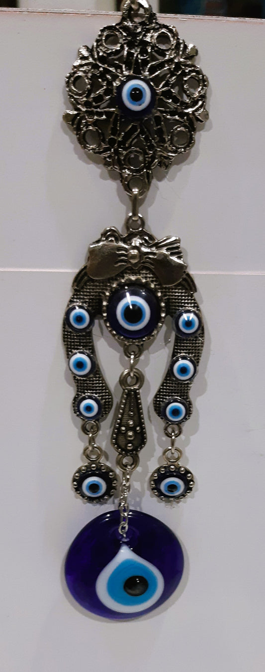 Evil Eye Wall Hanging - Horseshoe Ornament