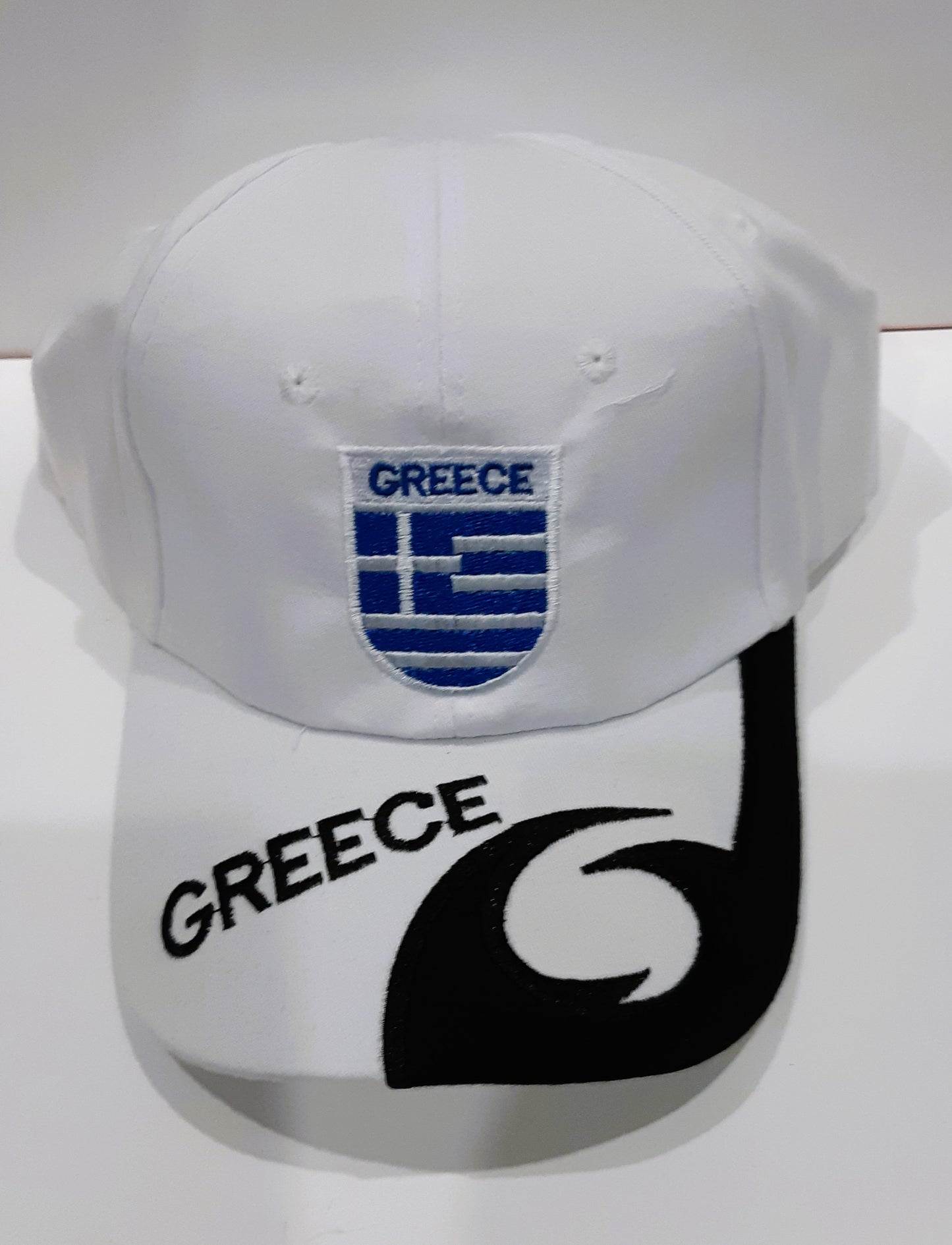 Greek Baseball Hat - Hellas - Greek Key Pattern