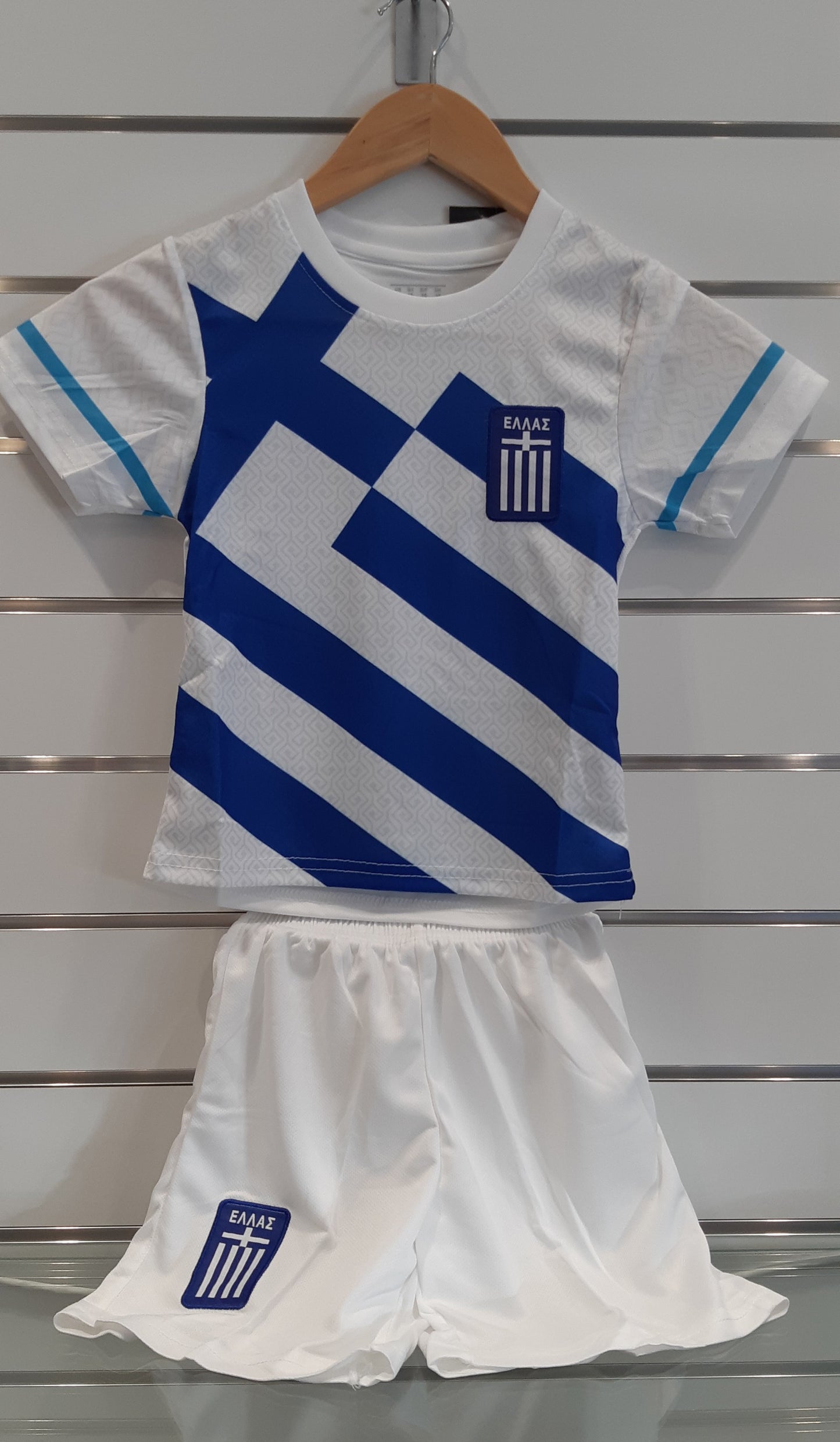 Kids Greece Soccer Jersey