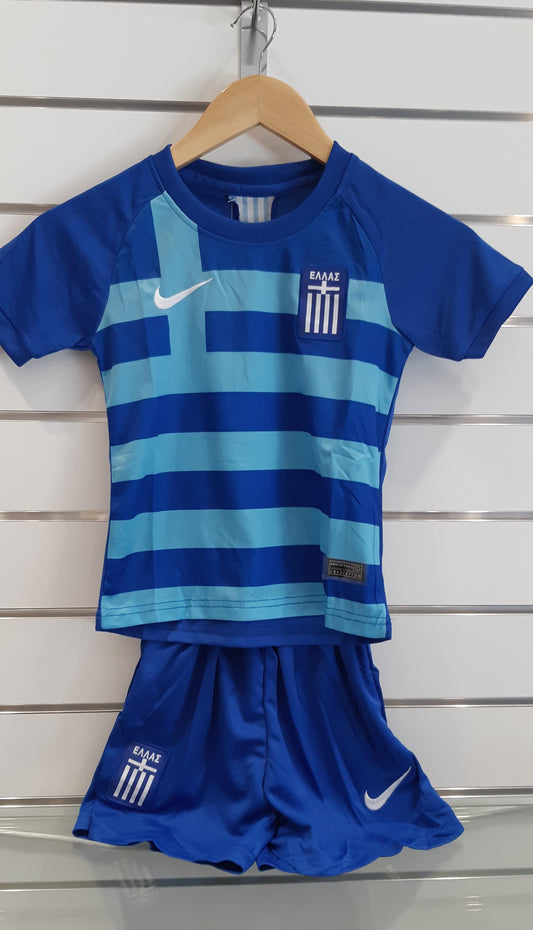 Kids Greece Soccer Jersey