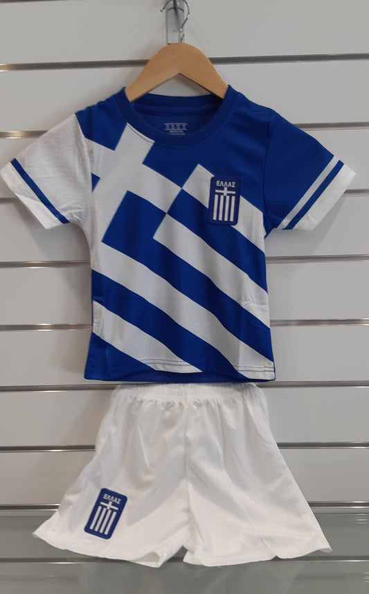 Kids Greece Soccer Jersey