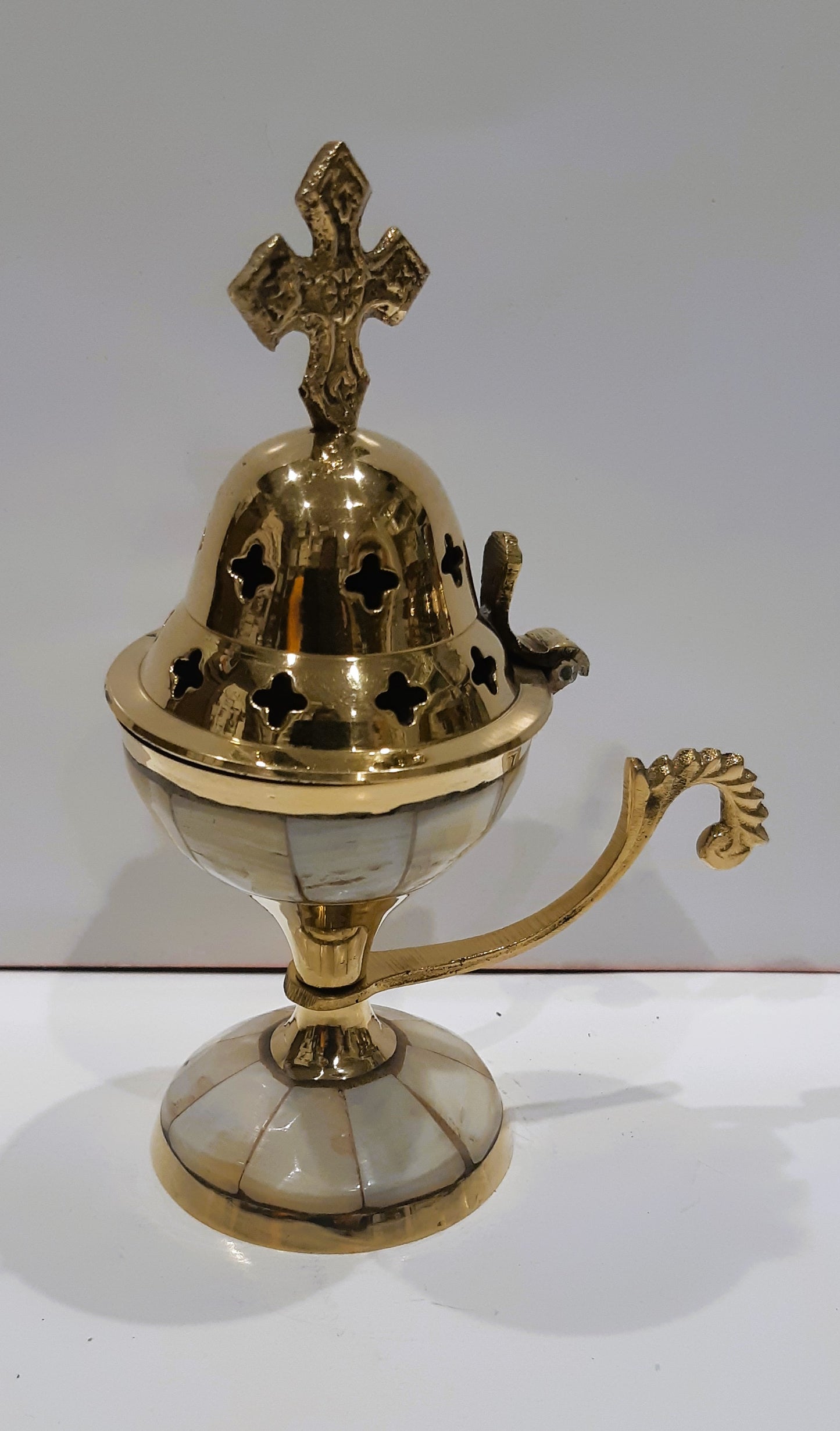 Christian Orthodox Censer with mother of Pearl