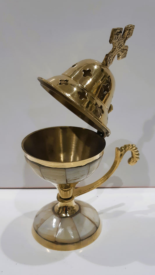 Christian Orthodox Censer with mother of Pearl