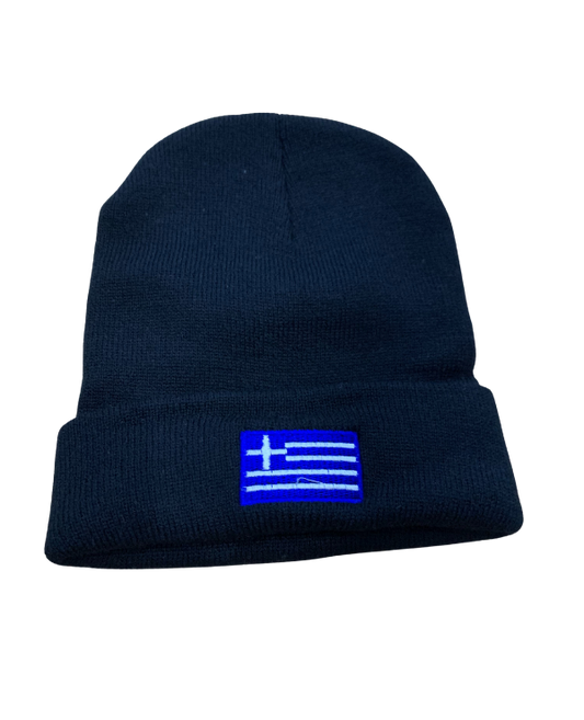 Greek Flag Beanie