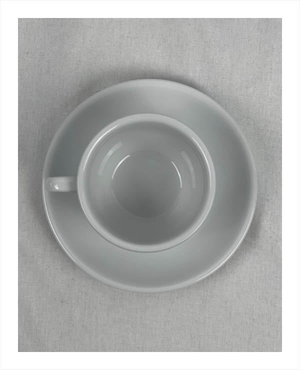 Greek Coffee Cup & Plate Set - Καφεκοπτεία Λουμιδη